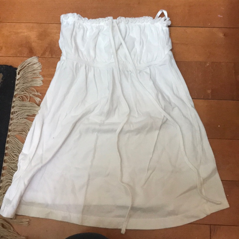 White strapless halter top *Kids